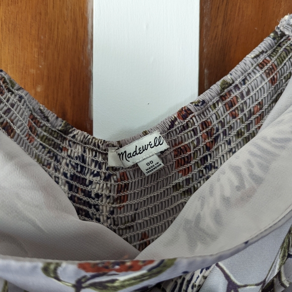 Madewell Strapless Floral Jumpsuit - Picture 5 of 7